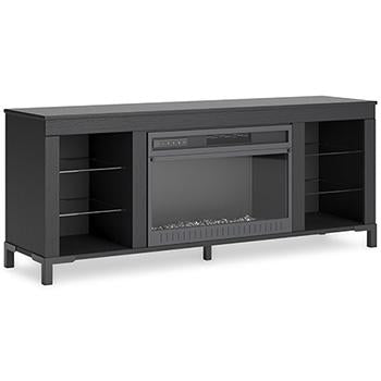 Cayberry Entertainment Center with Electric Fireplace - Inland Furniture (San Bernardino, CA)