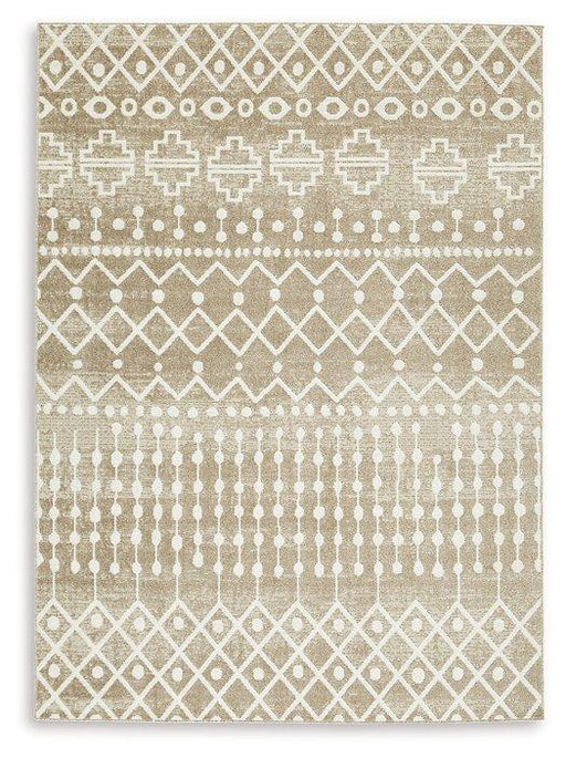 Bunchly 4'11" x 7'2" Washable Rug - Inland Furniture (San Bernardino, CA)