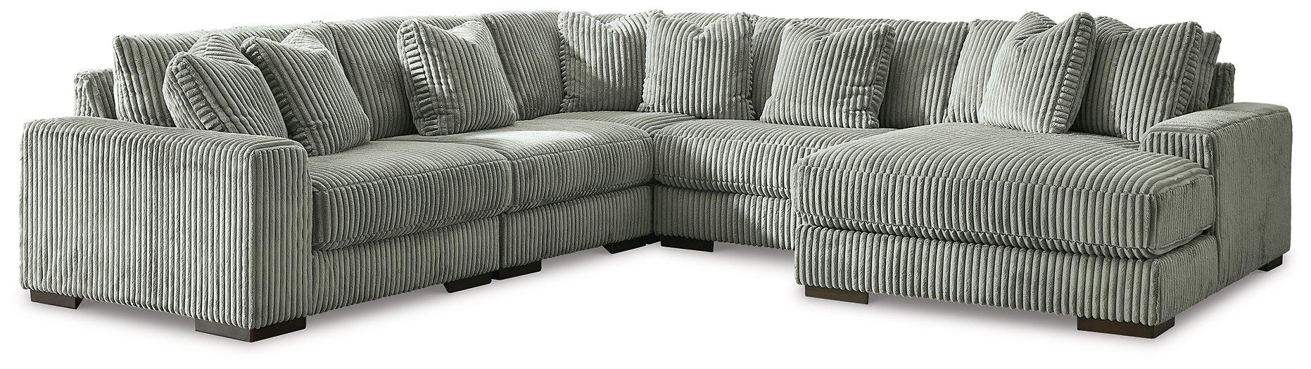 Lindyn Sectional with Chaise - Inland Furniture (San Bernardino, CA)