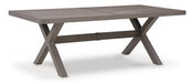 Hillside Barn Outdoor Dining Set - Inland Furniture (San Bernardino, CA)