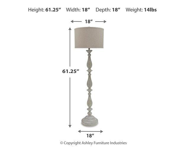 Bernadate Lamp Set - Inland Furniture (San Bernardino, CA)
