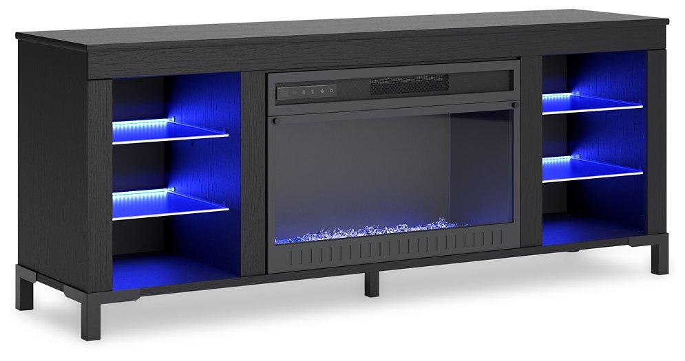 Cayberry Entertainment Center with Electric Fireplace - Inland Furniture (San Bernardino, CA)