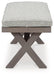 Hillside Barn 54" Outdoor Dining Bench - Inland Furniture (San Bernardino, CA)