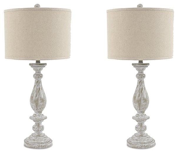 Bernadate Lamp Set - Inland Furniture (San Bernardino, CA)