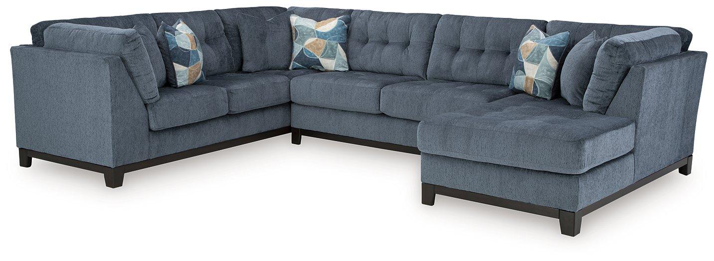 Maxon Place Sectional with Chaise - Inland Furniture (San Bernardino, CA)