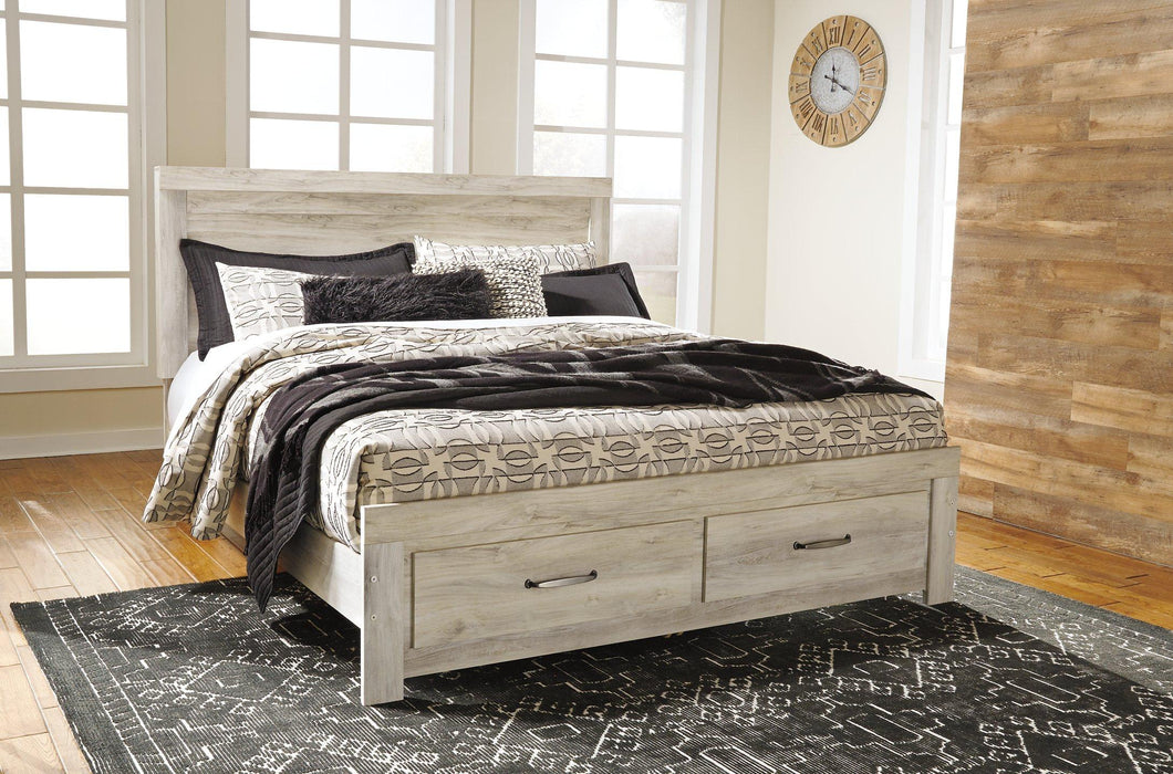 Bellaby Bed with 2 Storage Drawers - Inland Furniture (San Bernardino, CA)