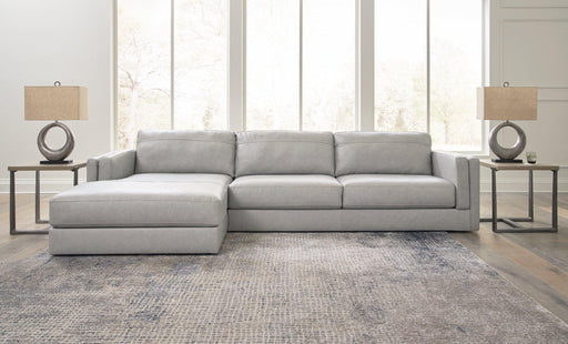 Amiata Sectional with Chaise - Inland Furniture (San Bernardino, CA)