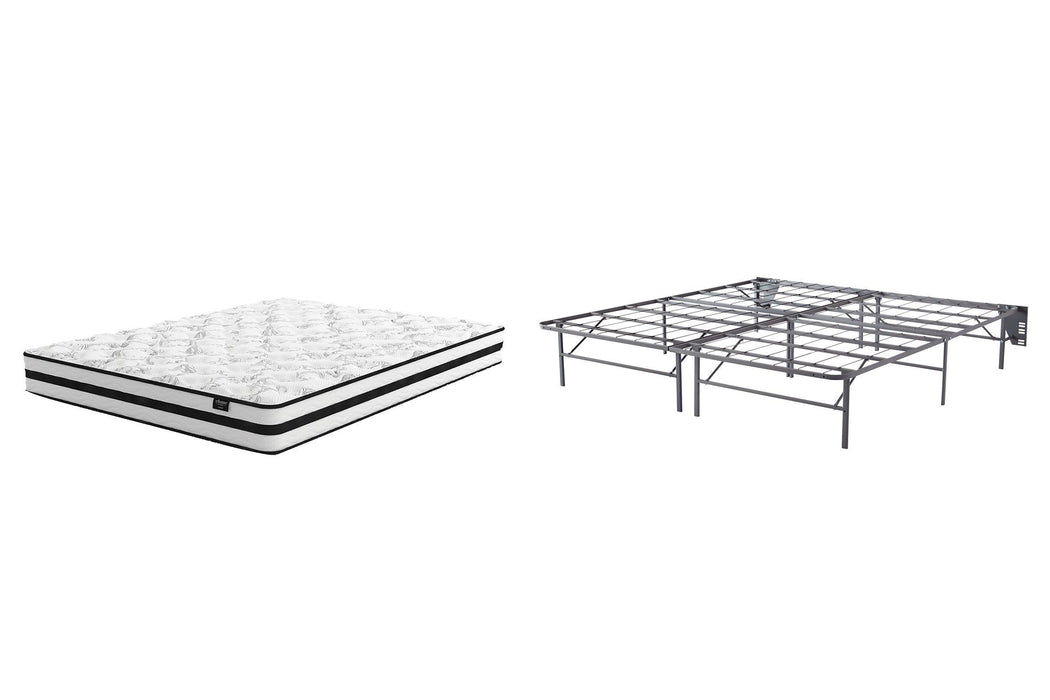 8 Inch Chime Innerspring Mattress Set - Inland Furniture (San Bernardino, CA)