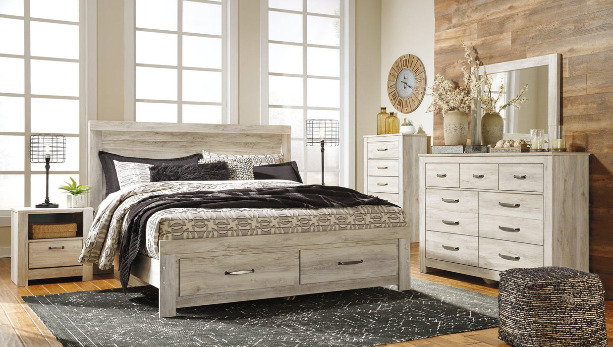 Bellaby Bed with 2 Storage Drawers - Inland Furniture (San Bernardino, CA)