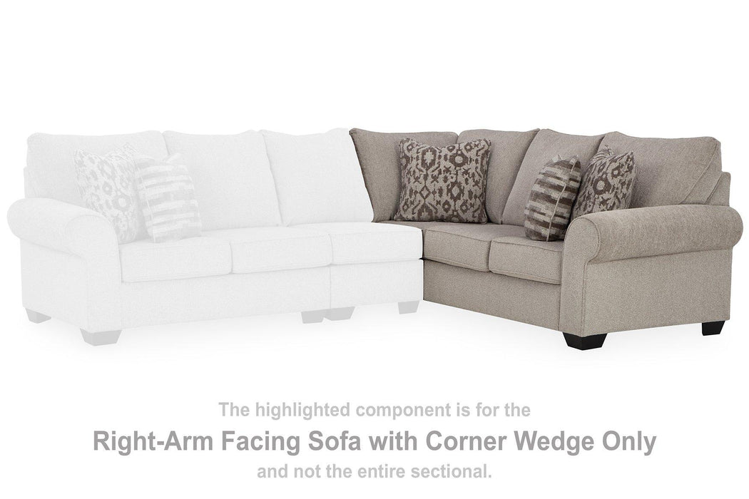 Claireah Sectional - Inland Furniture (San Bernardino, CA)