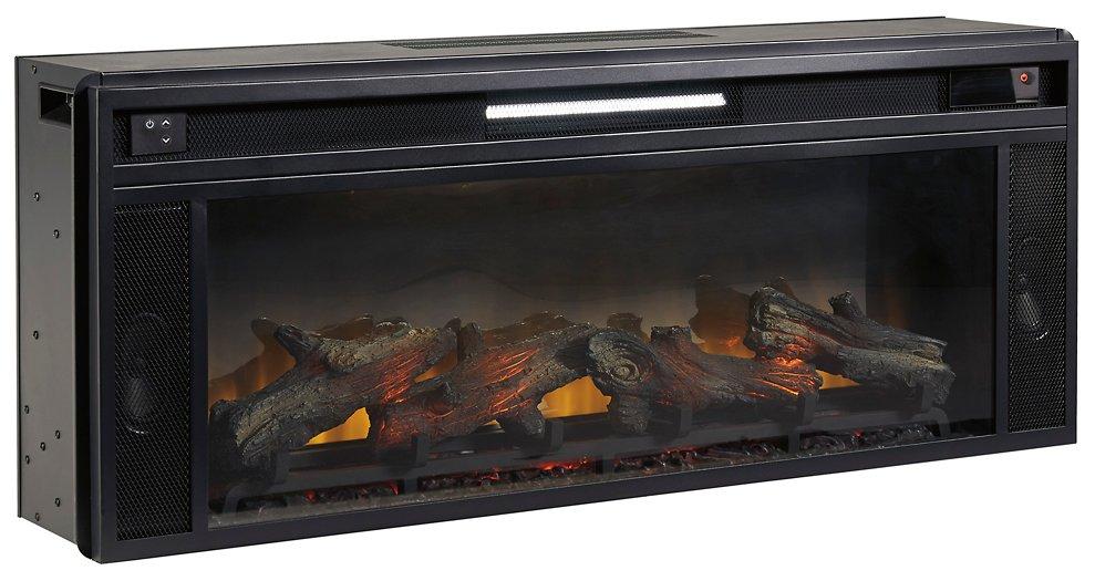 Kallari 84" TV Stand with Electric Fireplace - Inland Furniture (San Bernardino, CA)