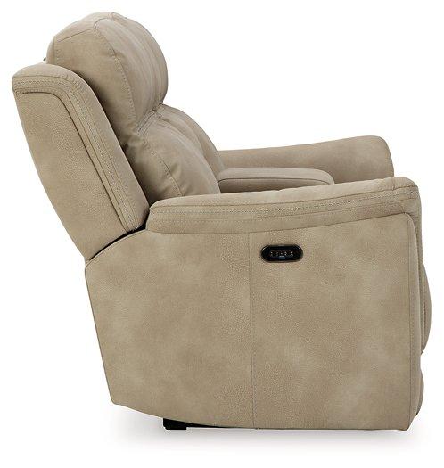 Next-Gen DuraPella Power Reclining Loveseat with Console - Inland Furniture (San Bernardino, CA)