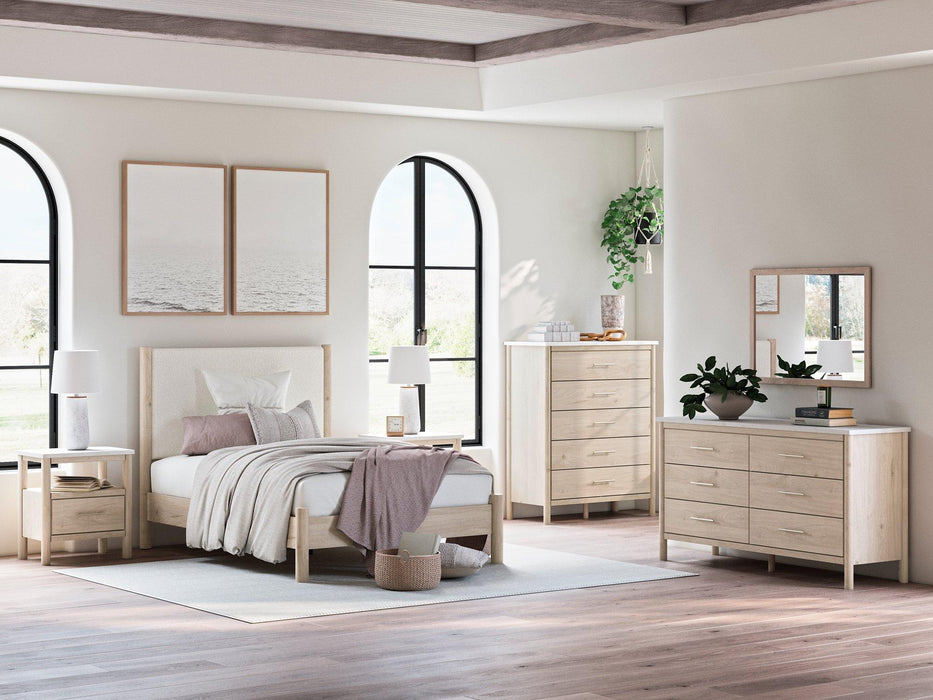 Cadmori Upholstered Bed - Inland Furniture (San Bernardino, CA)