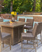 Walton Bridge Outdoor Dining Set - Inland Furniture (San Bernardino, CA)