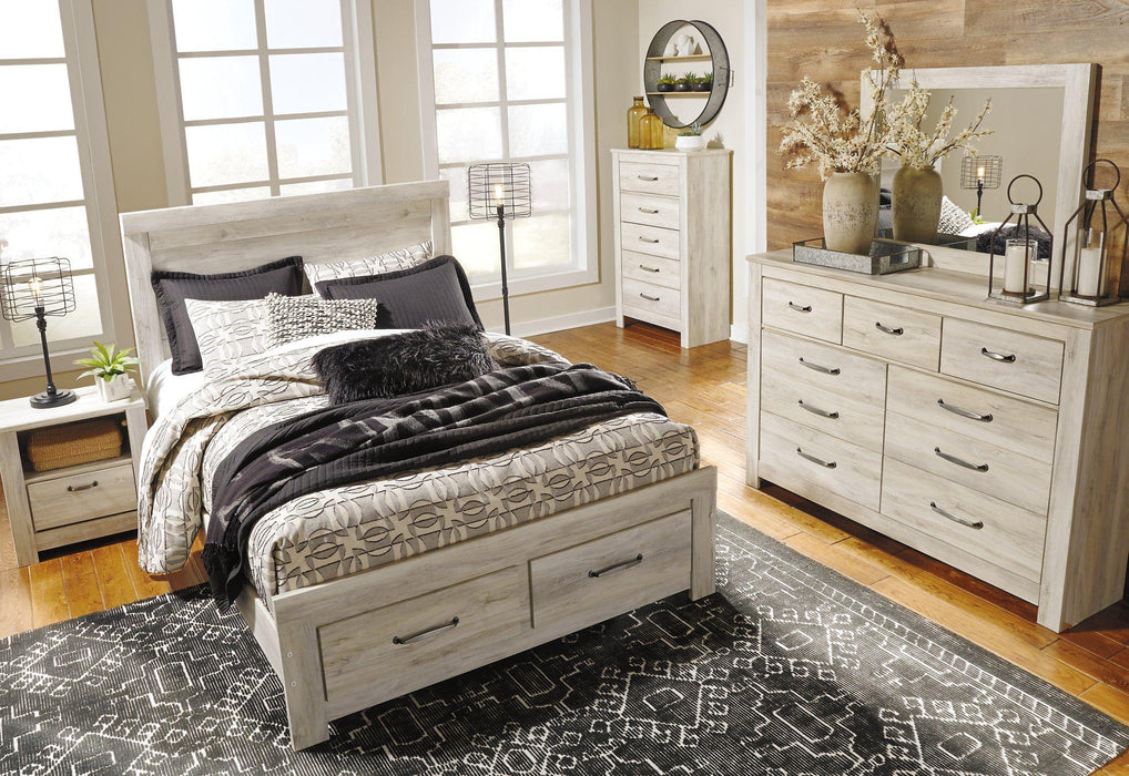 Bellaby Bed with 2 Storage Drawers - Inland Furniture (San Bernardino, CA)