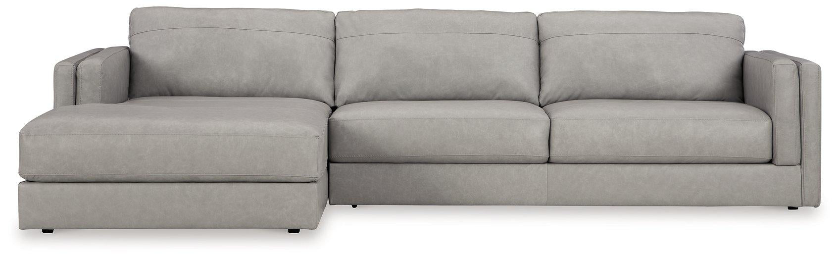 Amiata Sectional with Chaise - Inland Furniture (San Bernardino, CA)