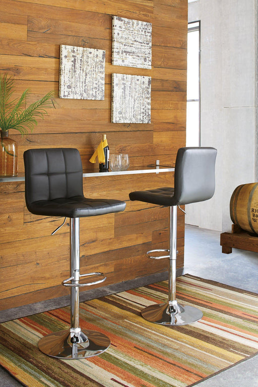 Bellatier Adjustable Height Bar Stool - Inland Furniture (San Bernardino, CA)