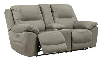 Next-Gen Gaucho Power Reclining Loveseat with Console - Inland Furniture (San Bernardino, CA)