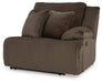 Top Tier Reclining Sectional with Chaise - Inland Furniture (San Bernardino, CA)