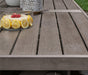 Hillside Barn Outdoor Dining Table - Inland Furniture (San Bernardino, CA)