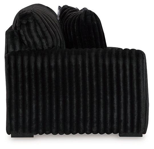 Midnight-Madness Sectional Sofa with Chaise - Inland Furniture (San Bernardino, CA)