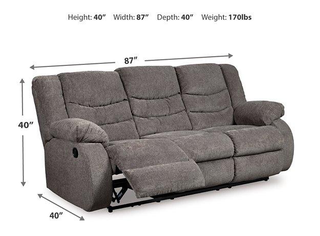 Tulen Reclining Sofa - Inland Furniture (San Bernardino, CA)