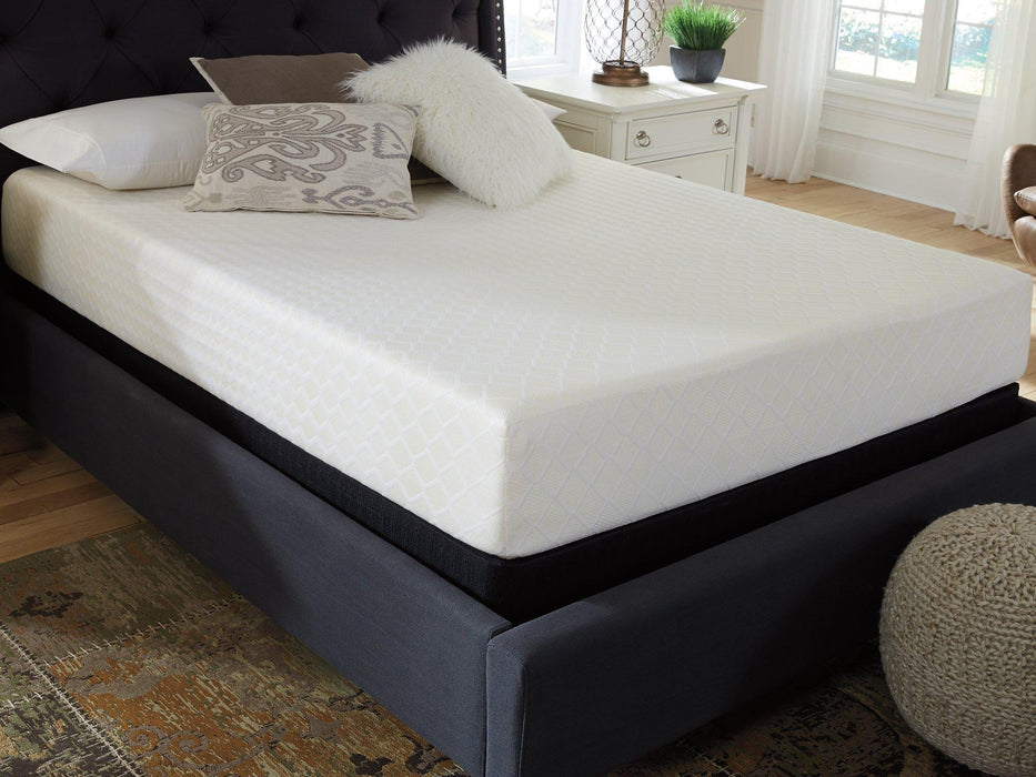 10 Inch Chime Memory Foam Mattress Set - Inland Furniture (San Bernardino, CA)