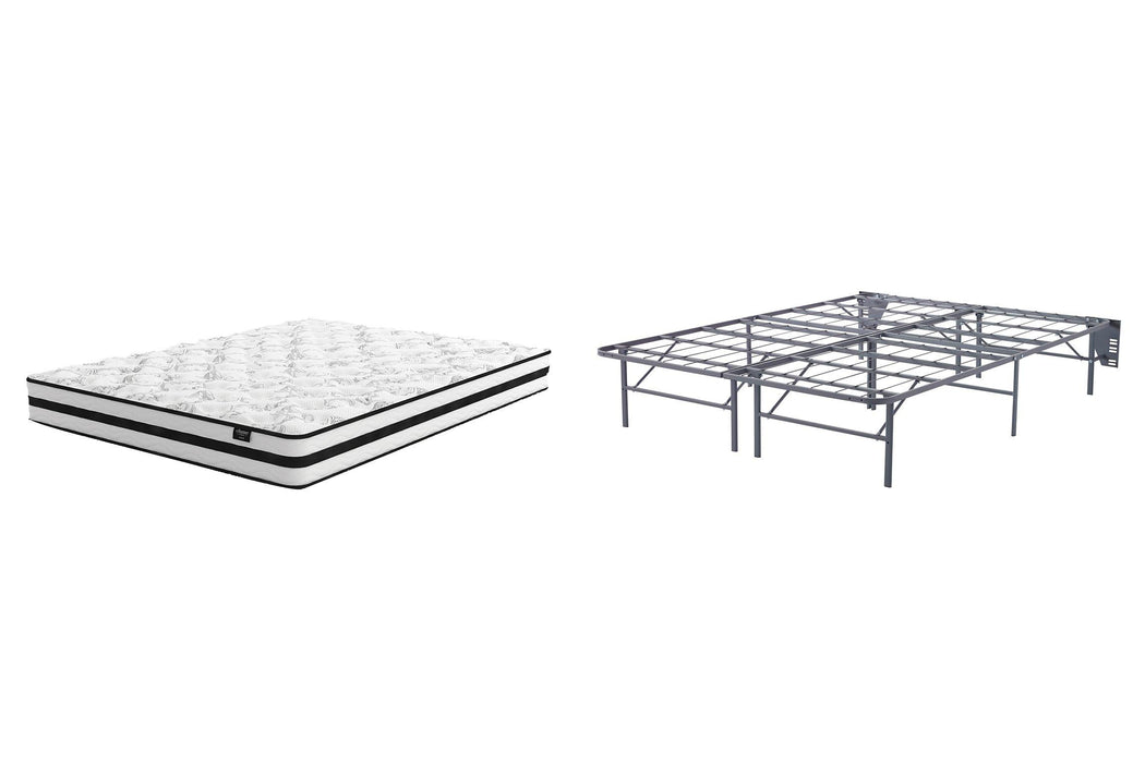 8 Inch Chime Innerspring Mattress Set - Inland Furniture (San Bernardino, CA)