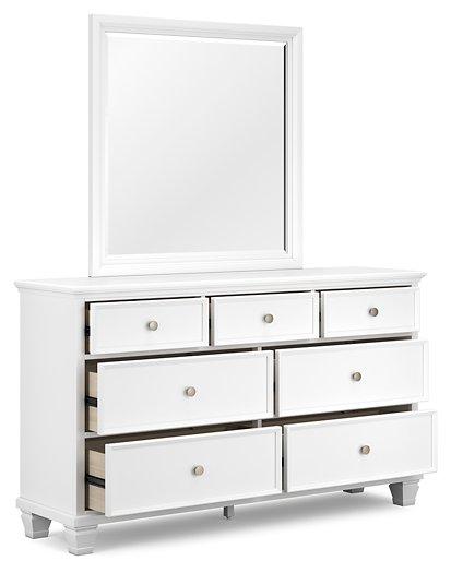 Fortman Dresser and Mirror - Inland Furniture (San Bernardino, CA)