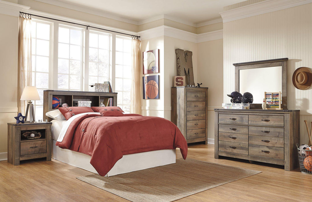 Trinell Bed with Storage - Inland Furniture (San Bernardino, CA)