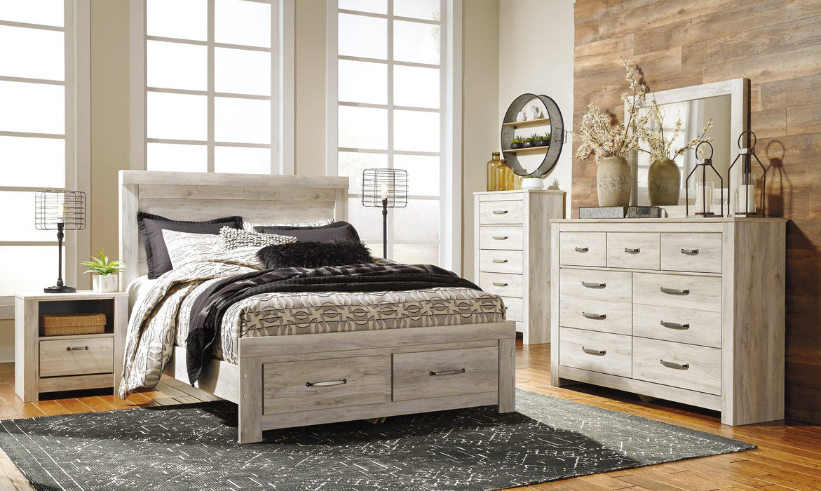Bellaby Bed with 2 Storage Drawers - Inland Furniture (San Bernardino, CA)