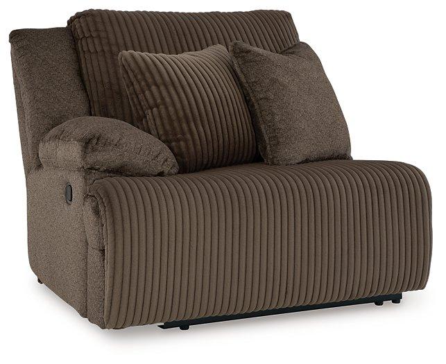 Top Tier Reclining Sectional with Chaise - Inland Furniture (San Bernardino, CA)