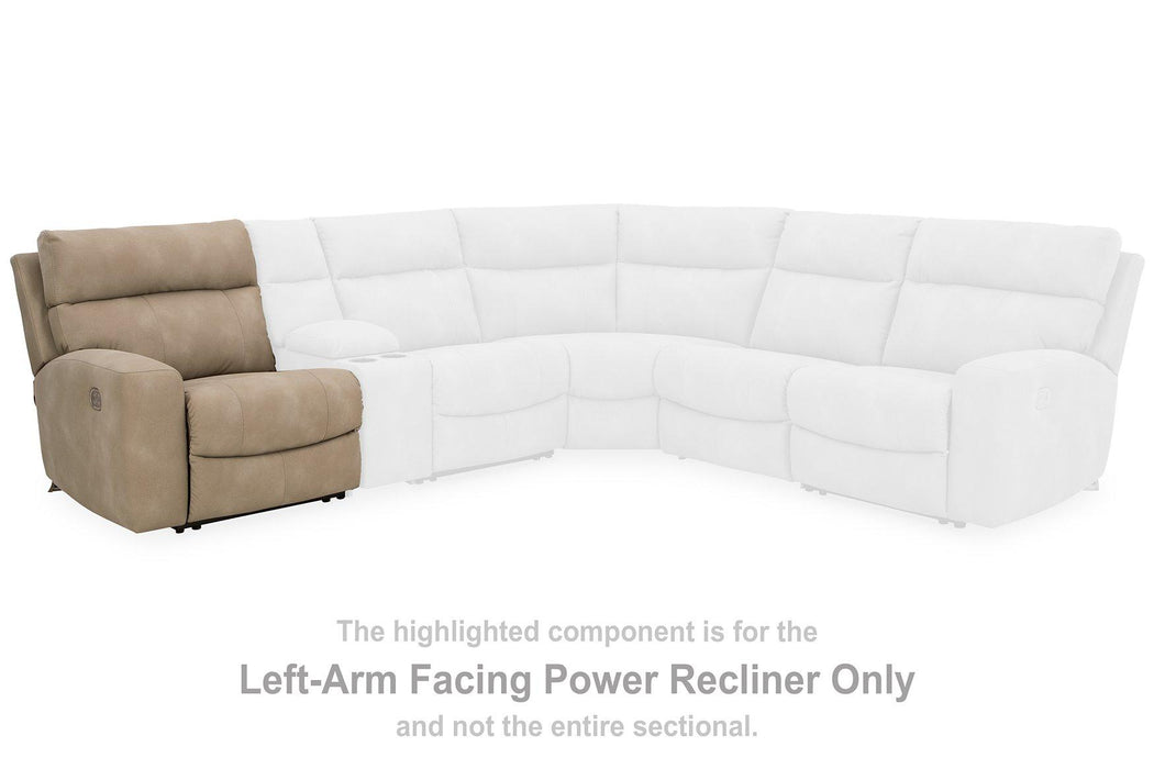 Next-Gen DuraPella Power Reclining Sectional Sofa - Inland Furniture (San Bernardino, CA)