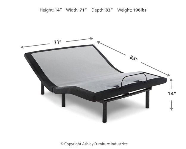 Head-Foot Model Best California King Adjustable Base - Inland Furniture (San Bernardino, CA)