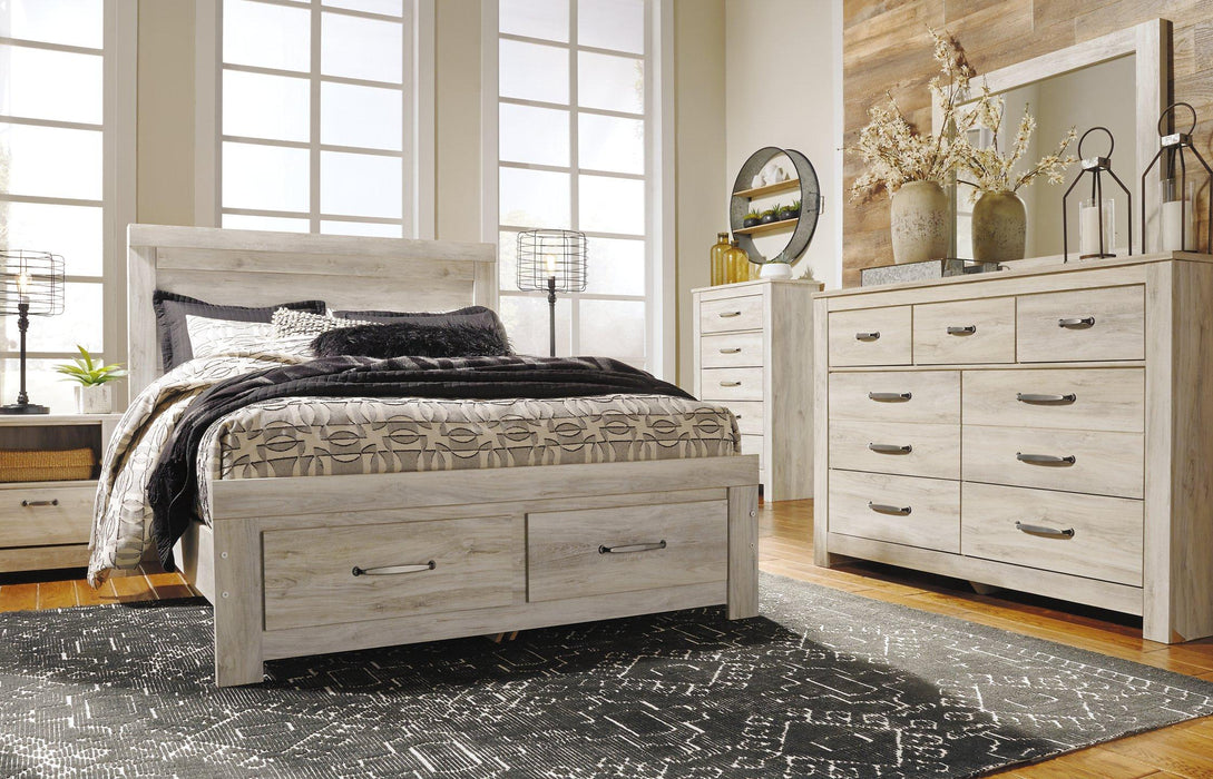 Bellaby Bed with 2 Storage Drawers - Inland Furniture (San Bernardino, CA)