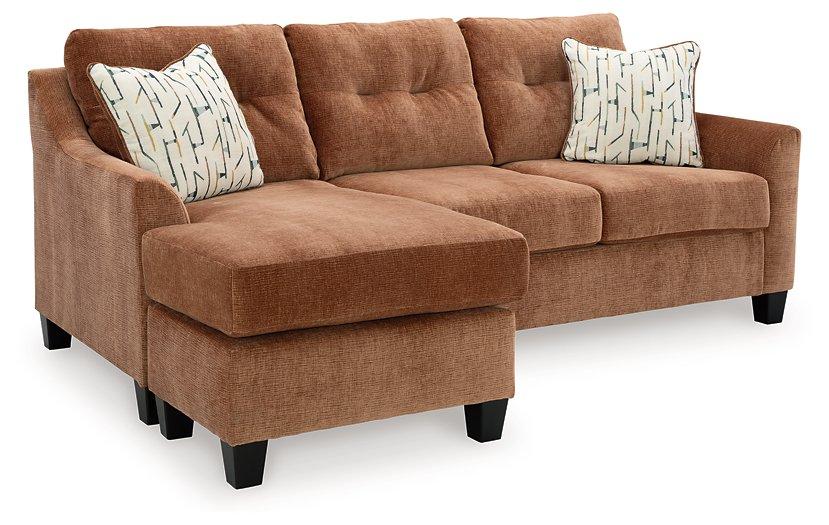 Amity Bay Sofa Chaise Sleeper - Inland Furniture (San Bernardino, CA)