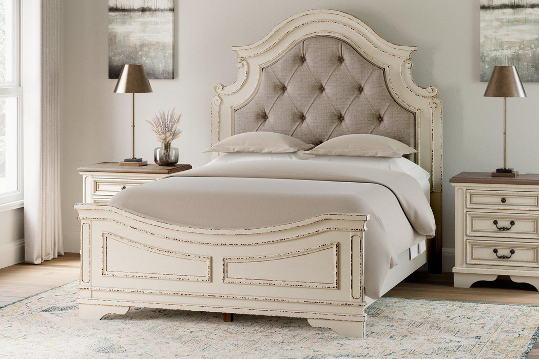 Realyn Upholstered Bed - Inland Furniture (San Bernardino, CA)