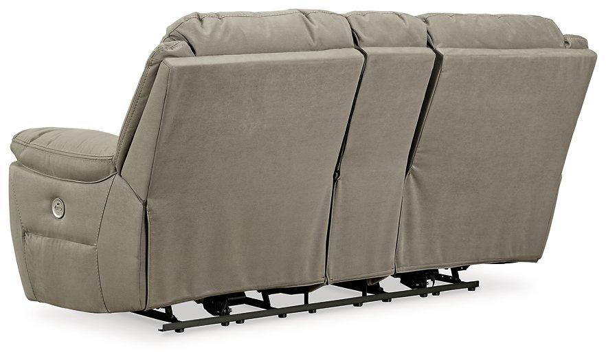 Next-Gen Gaucho Power Reclining Loveseat with Console - Inland Furniture (San Bernardino, CA)