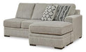 Calnita Sectional with Chaise - Inland Furniture (San Bernardino, CA)