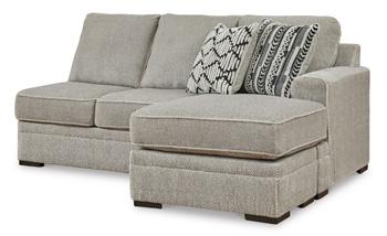 Calnita Sectional with Chaise - Inland Furniture (San Bernardino, CA)