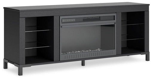 Cayberry 60" TV Stand with Electric Fireplace - Inland Furniture (San Bernardino, CA)