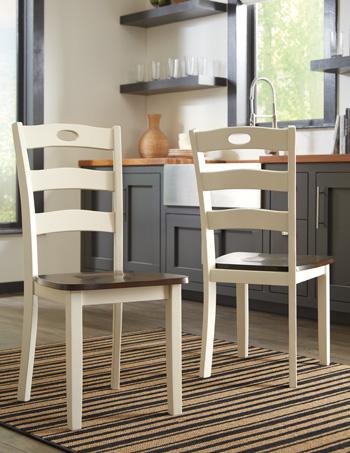 Woodanville Dining Chair Set - Inland Furniture (San Bernardino, CA)