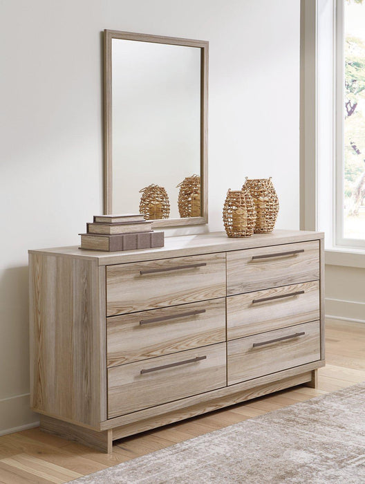 Hasbrick Dresser and Mirror - Inland Furniture (San Bernardino, CA)