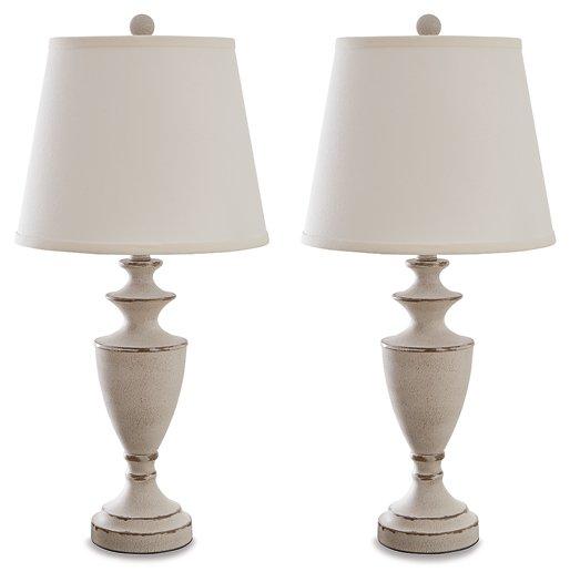 Dorcher Table Lamp (Set of 2) - Inland Furniture (San Bernardino, CA)