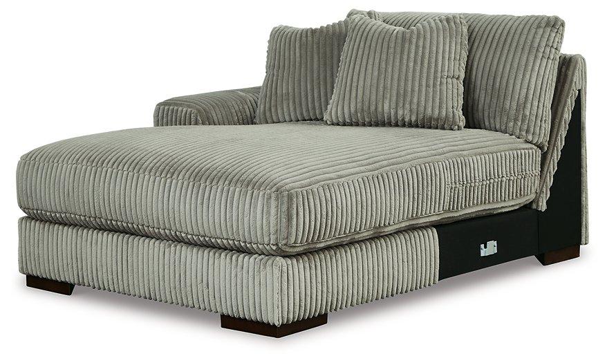 Lindyn Sectional with Double Chaise - Inland Furniture (San Bernardino, CA)