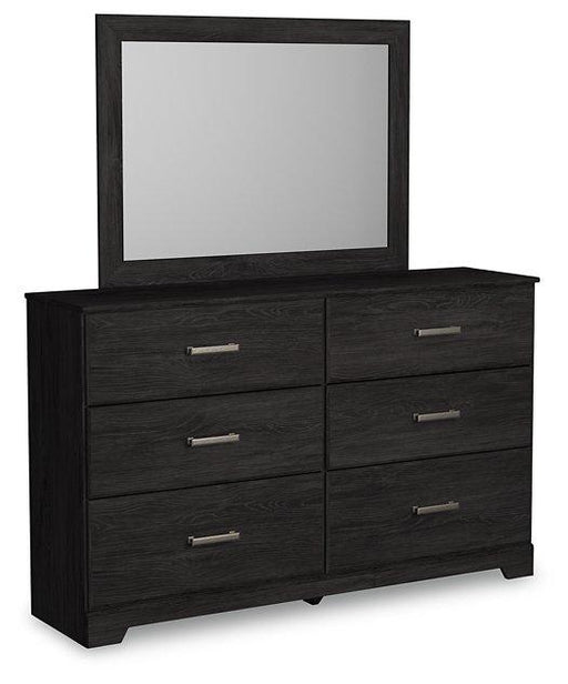 Belachime Dresser and Mirror - Inland Furniture (San Bernardino, CA)