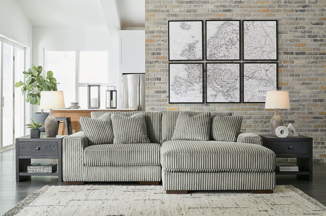 Lindyn Sectional with Chaise - Inland Furniture (San Bernardino, CA)