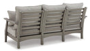 Visola Outdoor Sofa and Loveseat Set - Inland Furniture (San Bernardino, CA)