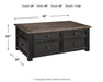 Tyler Creek Occasional Table Set - Inland Furniture (San Bernardino, CA)
