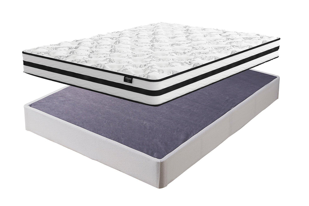 8 Inch Chime Innerspring Mattress Set - Inland Furniture (San Bernardino, CA)